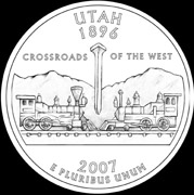 Utah Commemorative Quarter